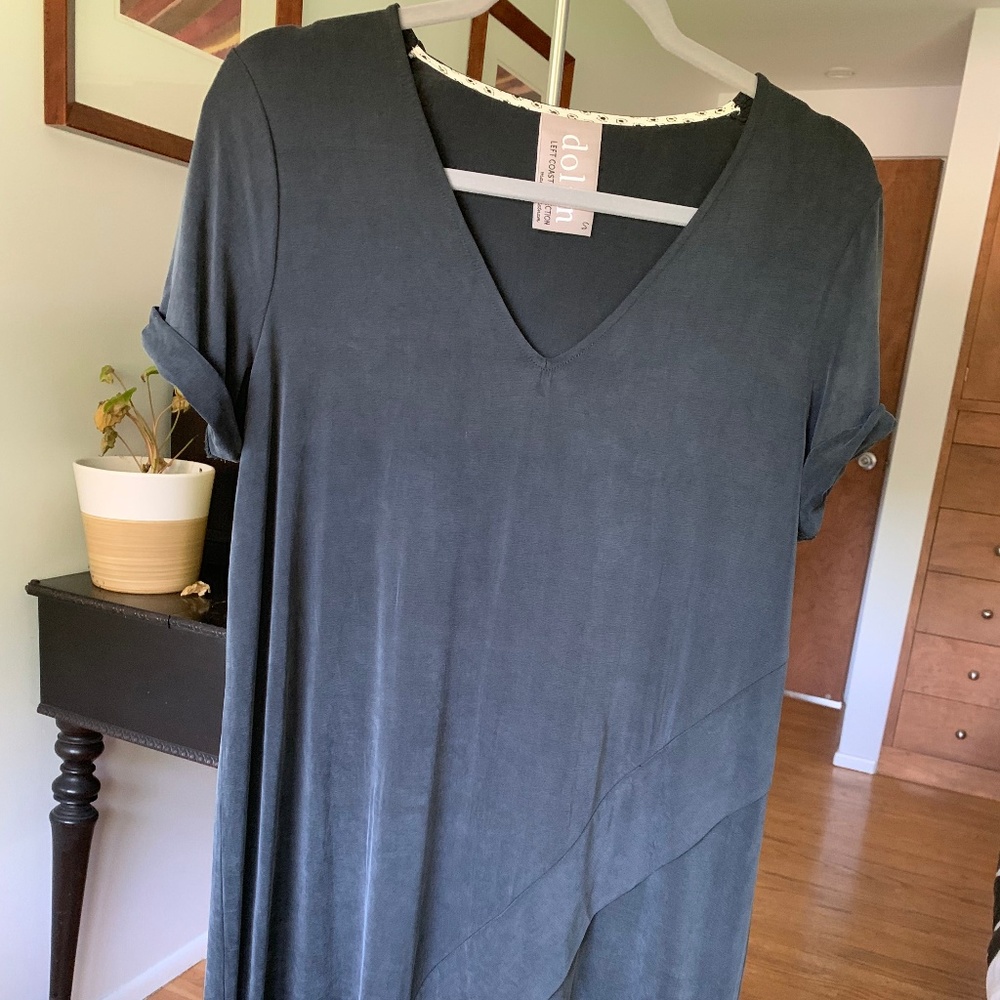 Anthropologie Black Dolan Dress